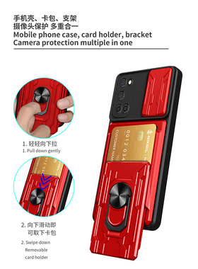 适用OPPO A32手机壳oppoa52全包防摔opoa72镜头保护套0PP0A92磁吸指环opop推窗滑盖卡包oop男女款popoa32外壳