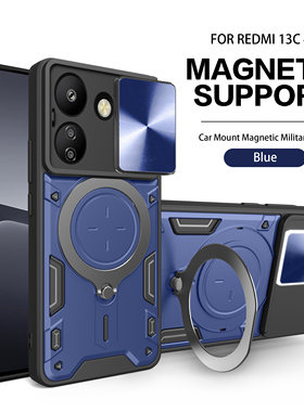 适用小米POCO C65手机壳带镜头盖pococ65保护套pcoc来电闪case创意酷炫xiaomi全包防摔支架mi海外版新款外壳