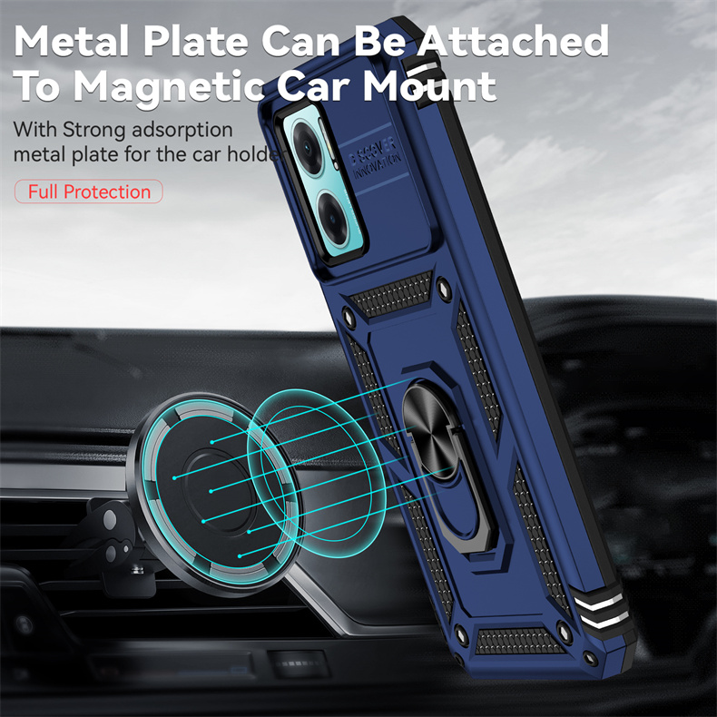 适用红米Note11E手机壳硅胶保护套redmi note11epro全包防摔磁吸指环小米noto11e商务男女外壳子滑盖推窗新款