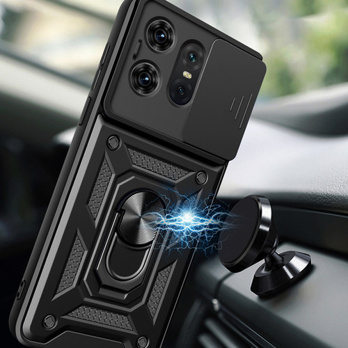 适用摩托罗拉Edge50Pro手机壳新款推拉窗镜头motoEdge50Pro硅胶保护套edge气囊防摔Egde磁吸指环0por男生外壳