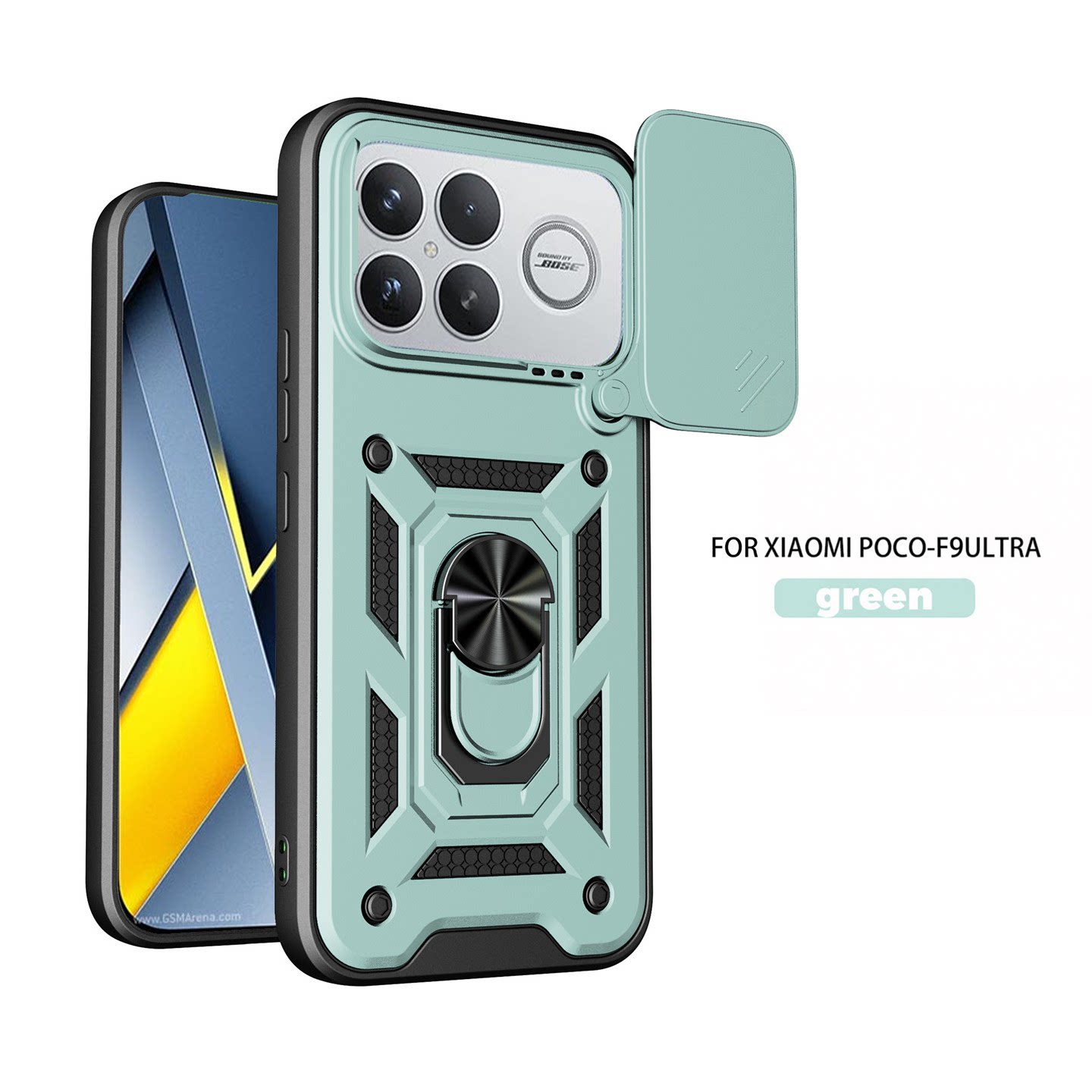 适用于小米POCO F9Ultra手机壳带镜头盖pocof9pro保护套uitra全包防摔pocf外壳u海外版por国际p男女款支架港