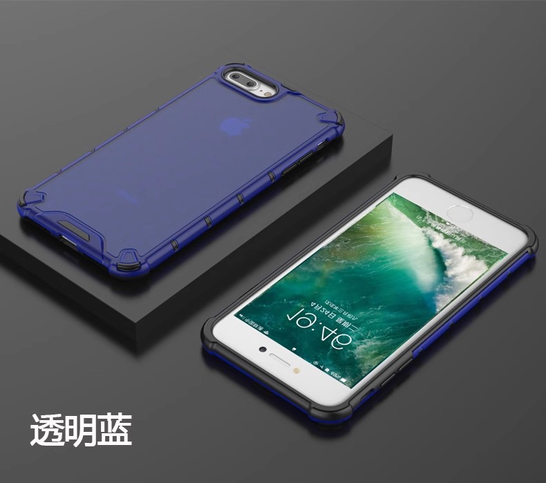 适用苹果7Plus手机壳iPhone8保护套ipone6气囊P全包防摔s透明i7软硬壳ip散热硅胶七平果6splus潮牌三防八外壳