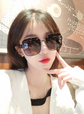 太阳眼镜女2024新款高级感潮圆大脸显瘦墨镜开车专用偏光防紫外线