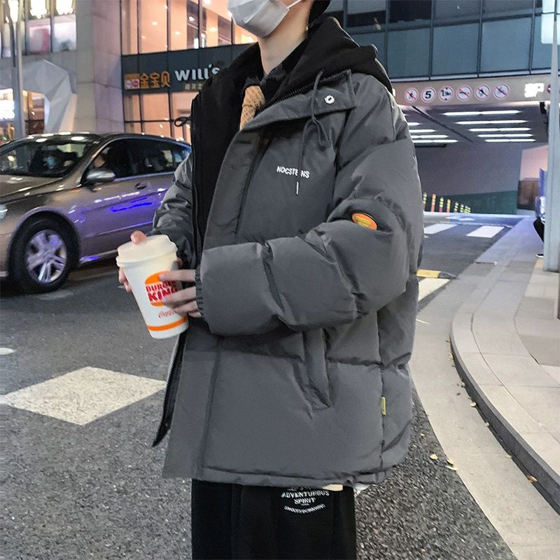 羽绒棉服棉袄男士秋冬季款加绒加厚男生面包冬天棉衣外套超划算
