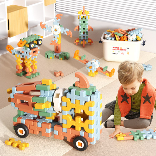 大颗粒益智拼装积木玩具