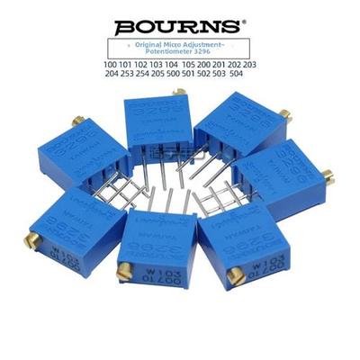 伯恩斯原装进口可调电位器3296W-1-100Lf50欧姆1K2K5K10K20K50K10
