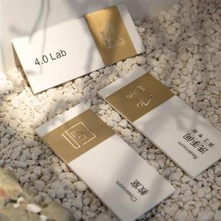 亚克力科室办公室标识牌定制 会议室指示牌定做财务仓库标志牌子