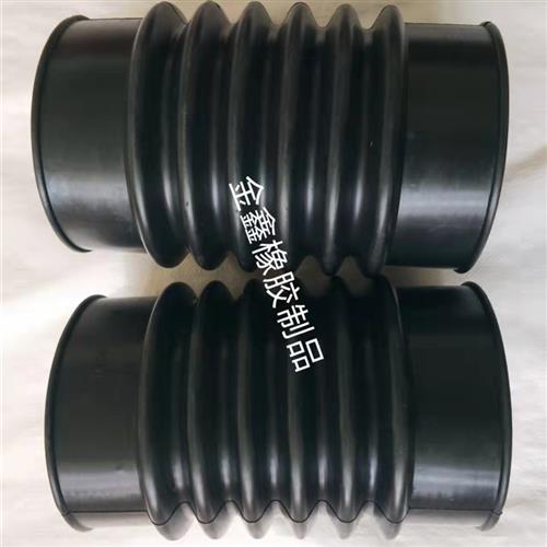 内径110 160 200mm橡胶波纹伸缩管桥架改性Pvc管耐酸耐碱排水软管