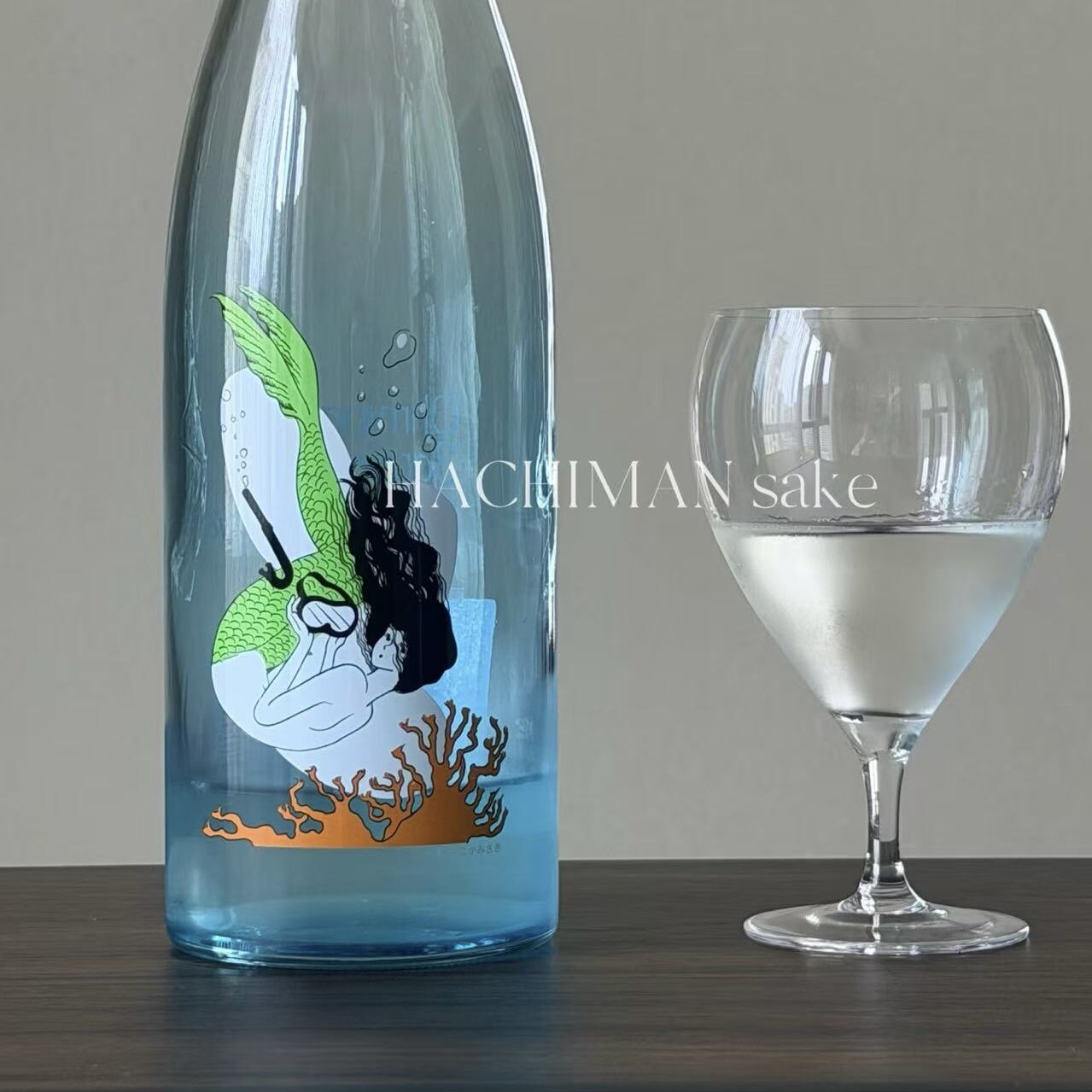 2026日本大岭三粒米美人鱼夏季限定清酒 夏至清爽低度山田锦720ml