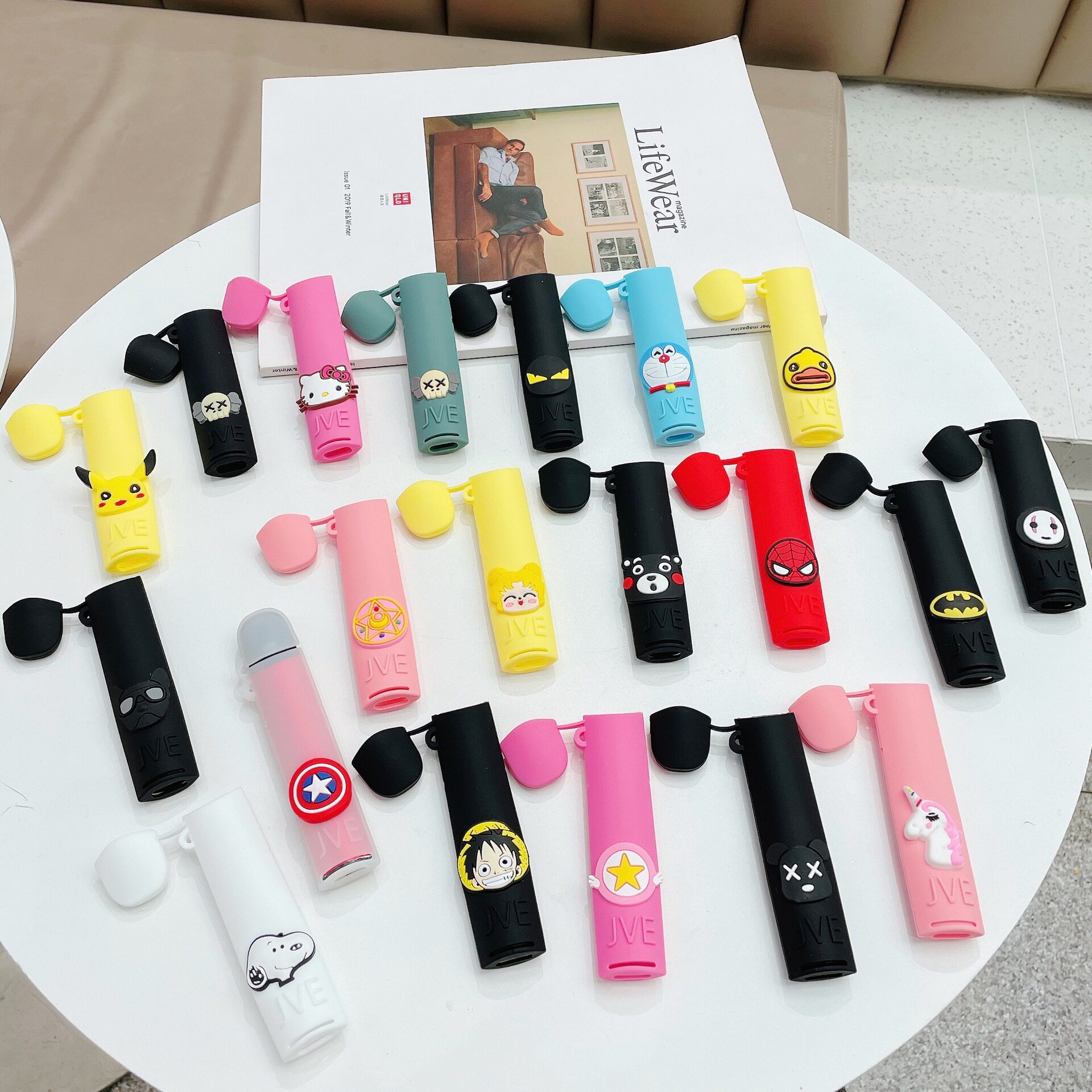 新款适用非我jve1.2光彩保护套2代卡通硅胶套皮套1.0一代软壳防尘