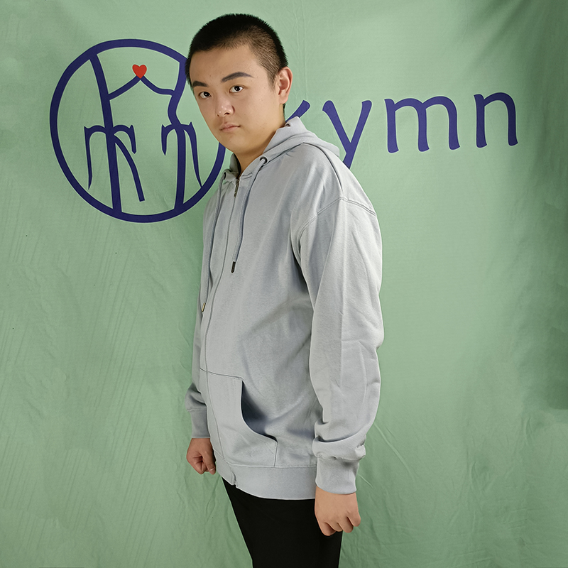 kymn连帽宽松连帽情侣卫衣