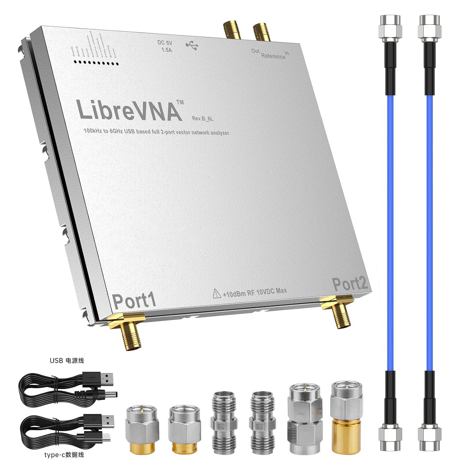 LibreVNA 网络分析仪 100kHz-6GHz 2025版矢量网络分析仪 频谱仪
