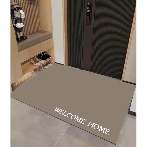 免洗钢化玻璃地垫脚垫门垫地踏脚踏极简欧式定制入户门家用防滑