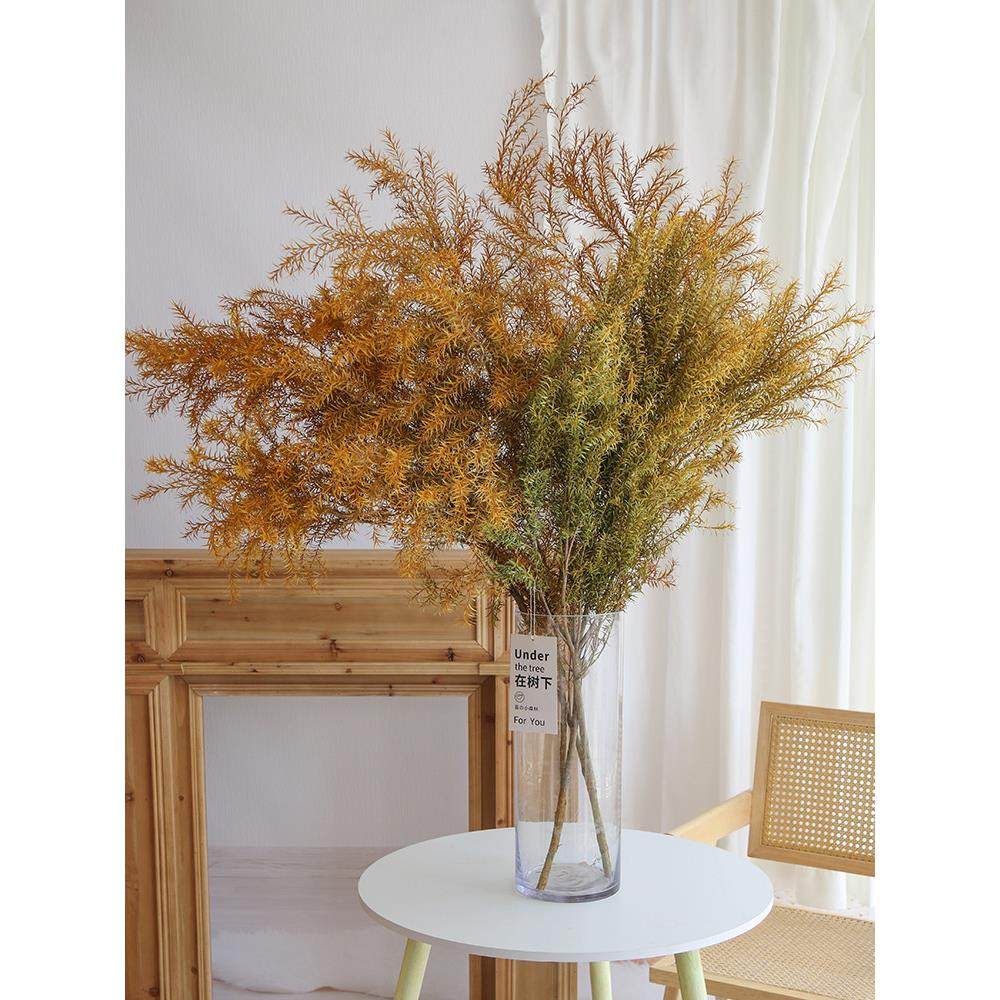 进口千层金永生花北欧风插花DIY手工花材干树枝装饰摆件天然真花