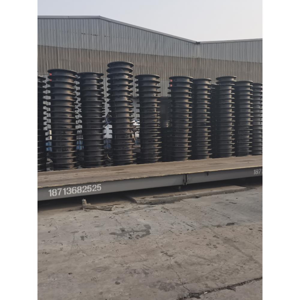 球墨铸铁五防井盖市政圆形沉降可调式雨水电力窨井盖防沉降