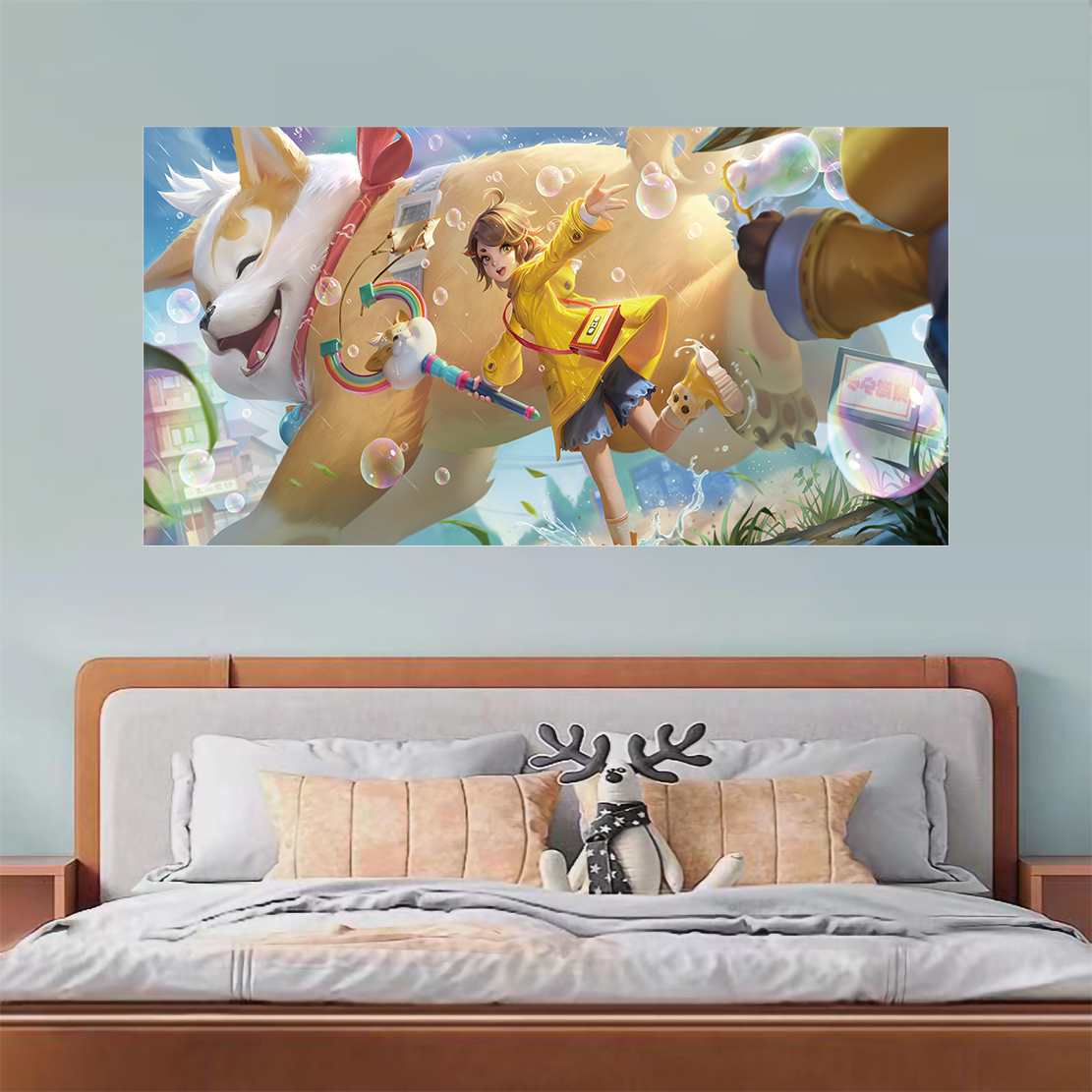 阿古朵玩趣海报壁纸贴纸