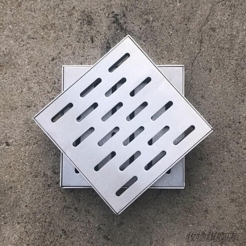 150/200/250/300不锈钢井盖隐形装饰雨水篦子排水沟盖板格栅方形3