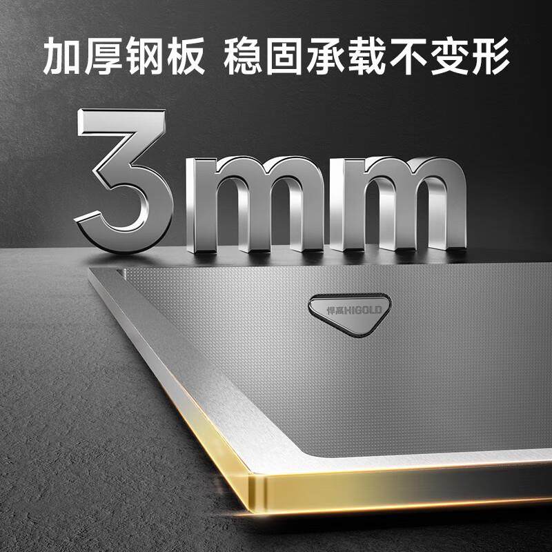 悍高(HIGOLD)厨房水槽304不锈钢手工压纹大单槽家用台下洗菜盆家