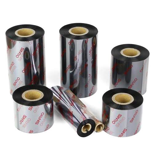 欣悦(SINRO)W140通用型混合基碳带不干胶标签条码热转印碳带打印