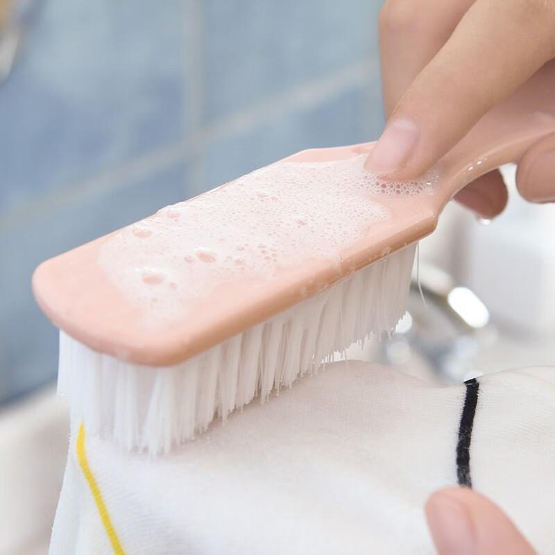 3把装洗鞋刷塑料刷软毛刷鞋神器清洁地板刷衣服小刷子洗衣刷混色