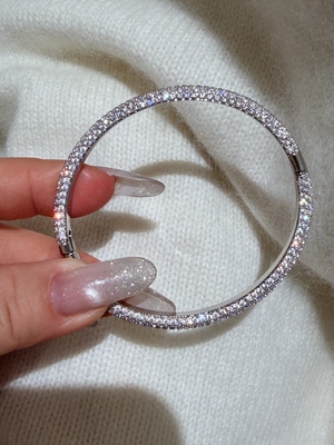 满钻排钻高级感手镯