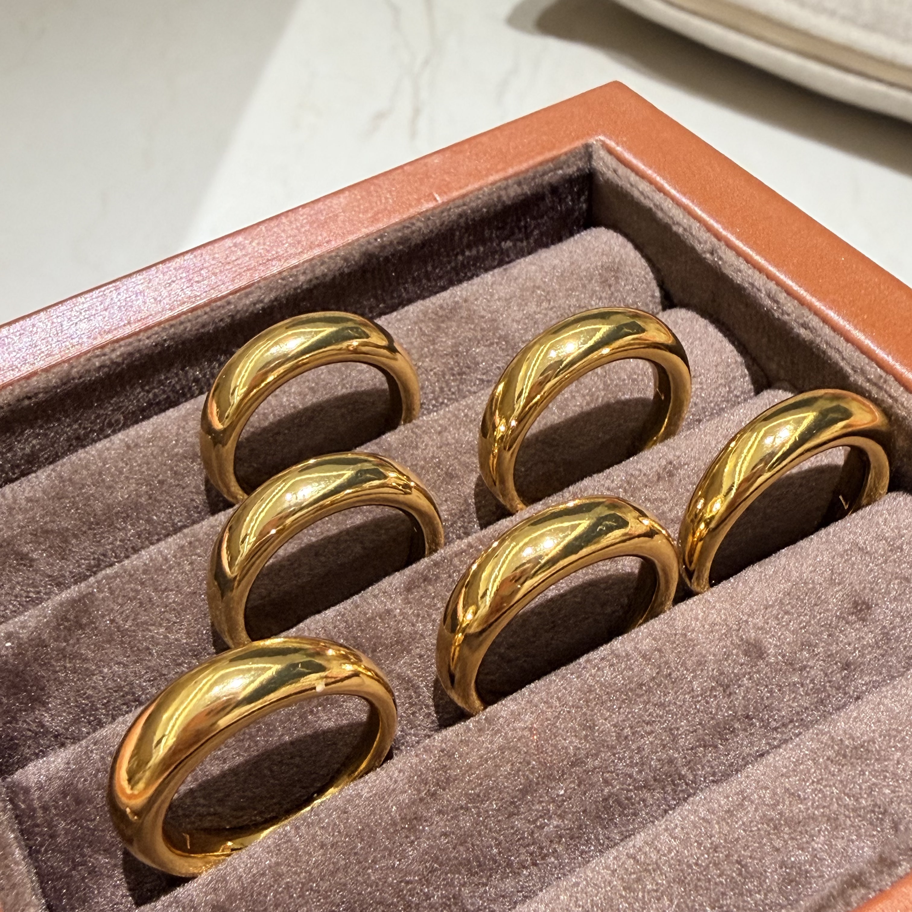 古法工艺 泥鳅海豚背戒指