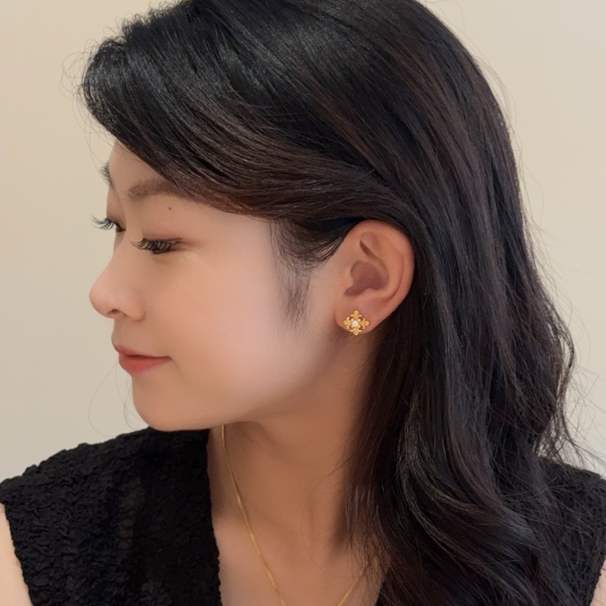 【通体纯银】鸢尾花耳环,珠宝/钻石/翡翠,颈饰,淘宝优惠券,粉丝福利购,淘宝优惠卷