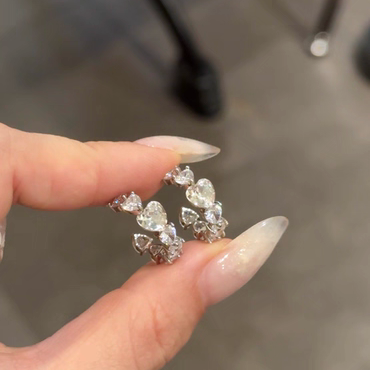 爱心钻钻耳环,珠宝/钻石/翡翠,颈饰,淘宝优惠券,粉丝福利购,淘宝优惠卷