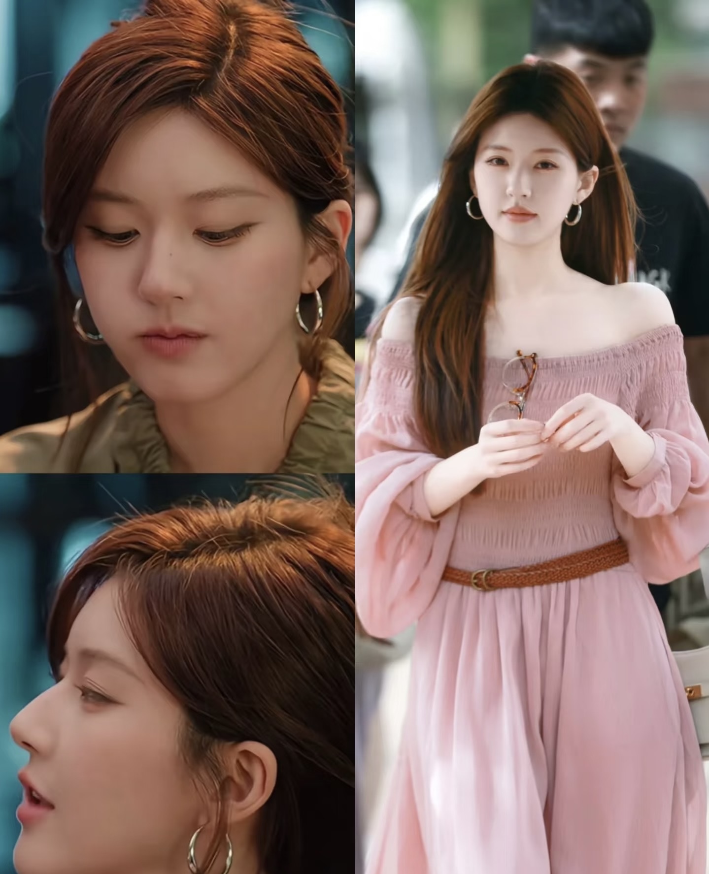 【赵露思同款】高级感弧面光版耳圈