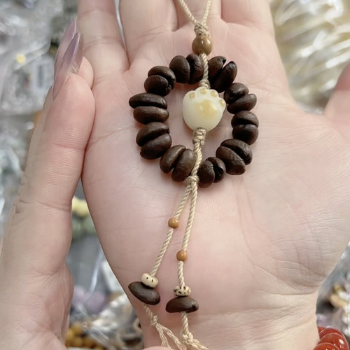 咖啡豆菩提挂件