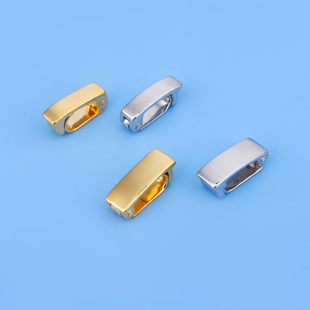 S925纯银扣头手链项链连接扣皮带扣DIY饰品银饰品连接卡扣配件