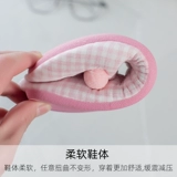 Летняя тонкая послеродовая удобная обувь для беременных, нескользящие дышащие тапочки для молодой матери, мягкая подошва, 6 мес.