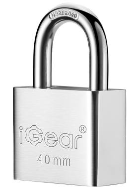 iGear通开挂锁防水防锈仓库车厢大门挂锁家用防盗防撬锁二把钥匙4