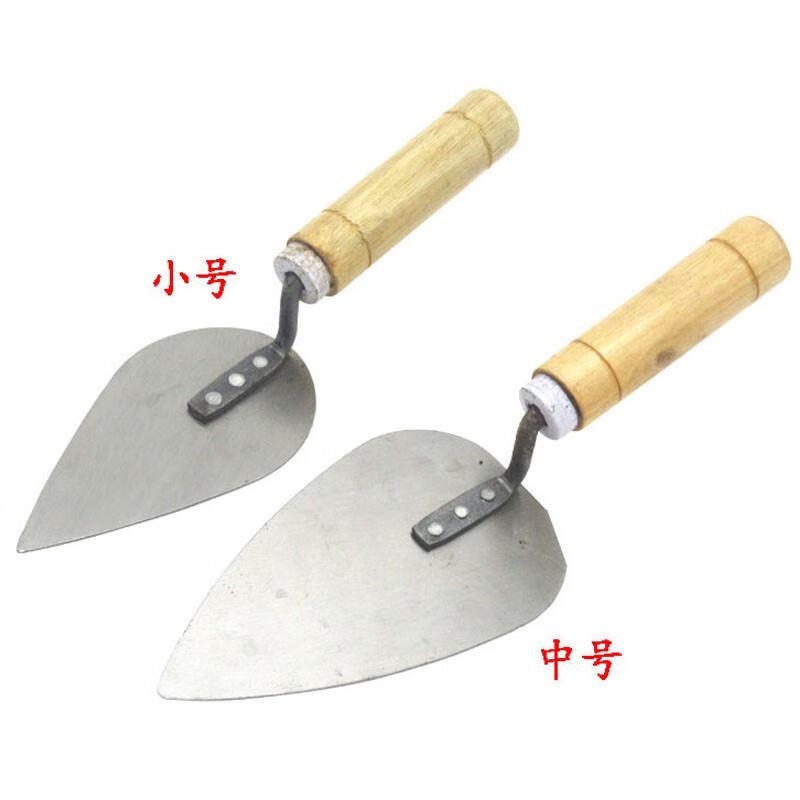 比兰德小号尖头抹子尖头抹灰刀抹泥板尖铲刀尖灰匙灰池尖头泥抹子
