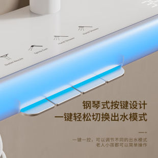 杜拉斯汀（Durasting）B6白色数显淋浴花洒套装恒温出水按键式数