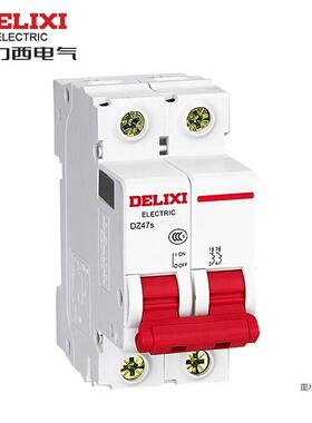 德力西空气开关DZ47s2PC80A6KADZ47S80N2C80微型断路器