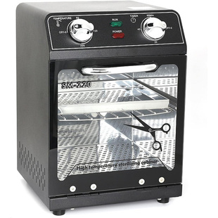 双重消毒理发剪刀灭菌止血带消毒盒手术工具uv美甲美睫工具消毒盒