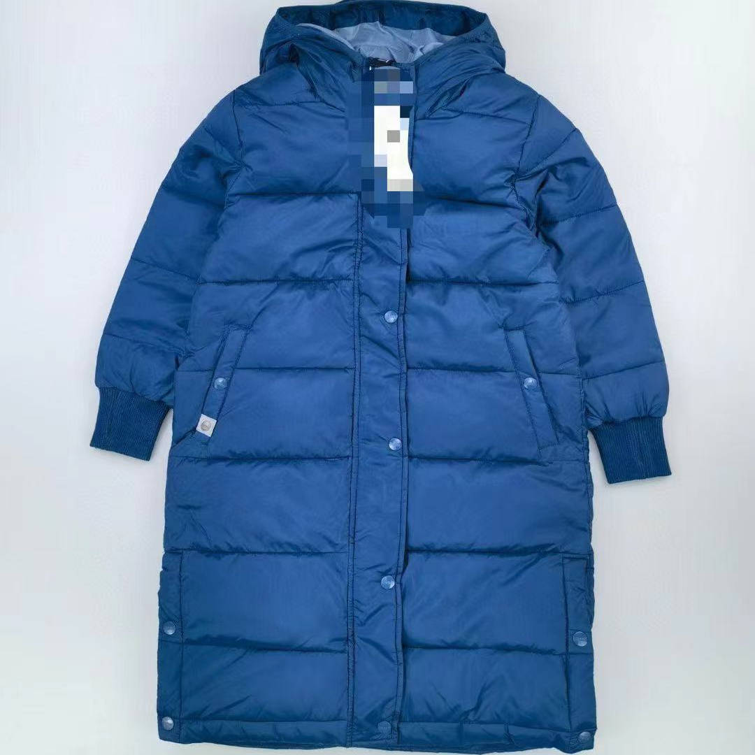 出口欧洲男女童棉服保暖外套中长款最后二件