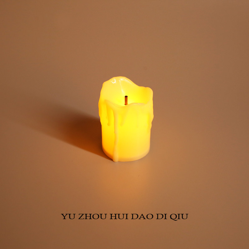 无聊了点个蜡烛发呆!电子蜡烛 小夜灯 摆件