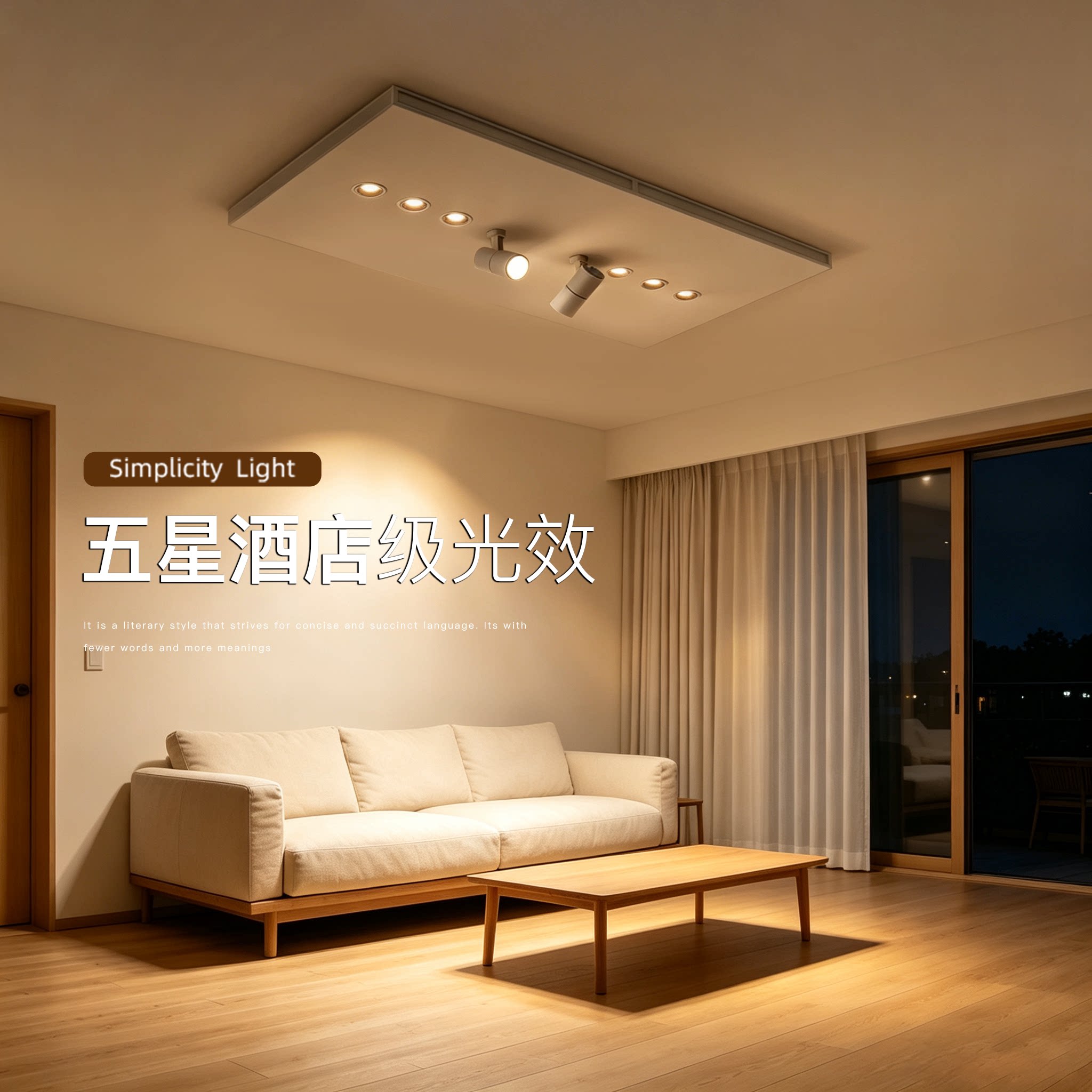 客厅主灯高端大气led吸顶灯图片