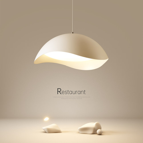 高级感led餐厅吊灯设计师吧台灯
