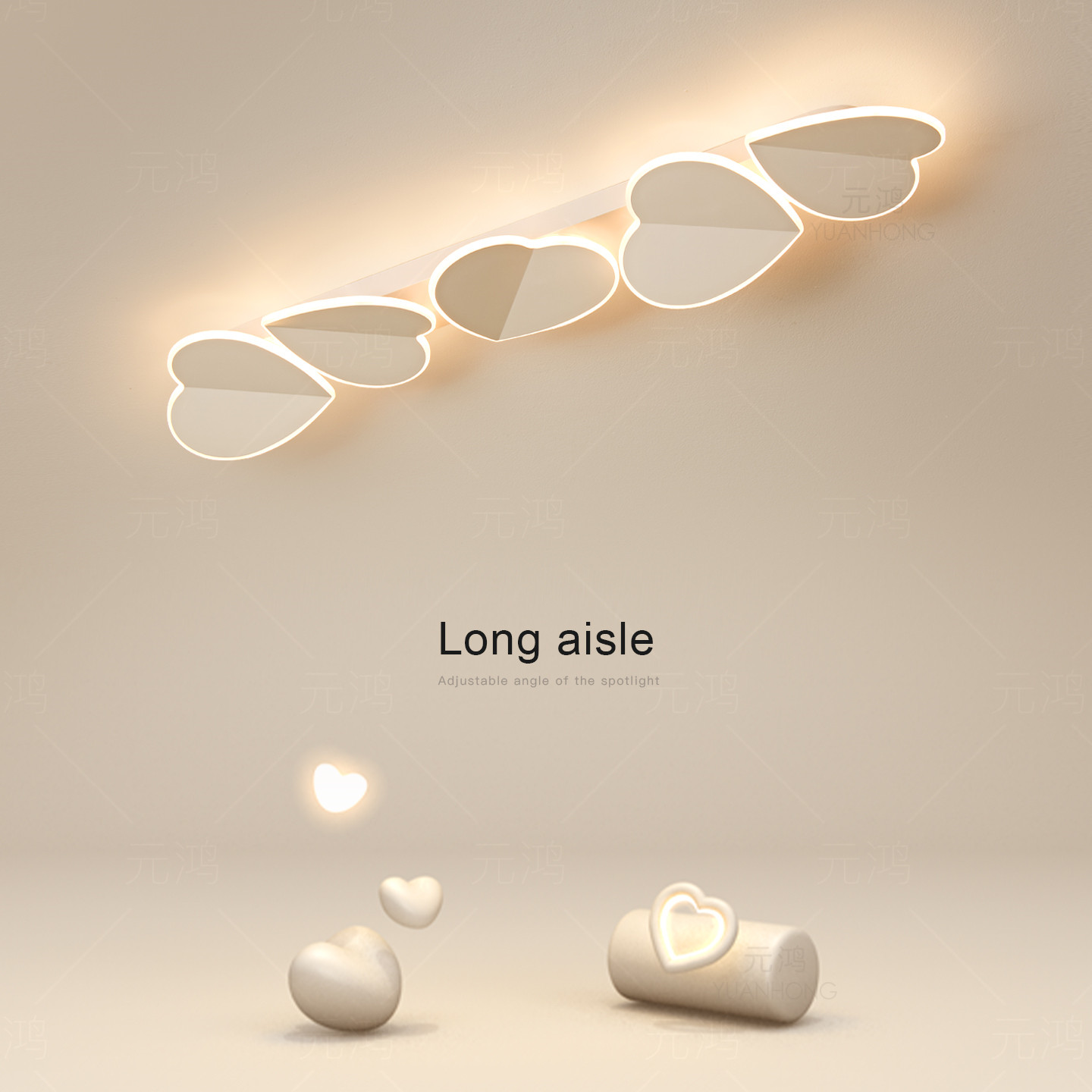 过道走廊灯简约现代led吸顶灯