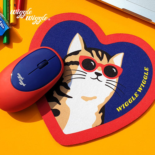 wiggle鼠标垫加厚办公室可爱软垫