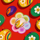 wiggle wiggle无线立体鼠标可充电笔记本PC电脑办公家用男女多彩