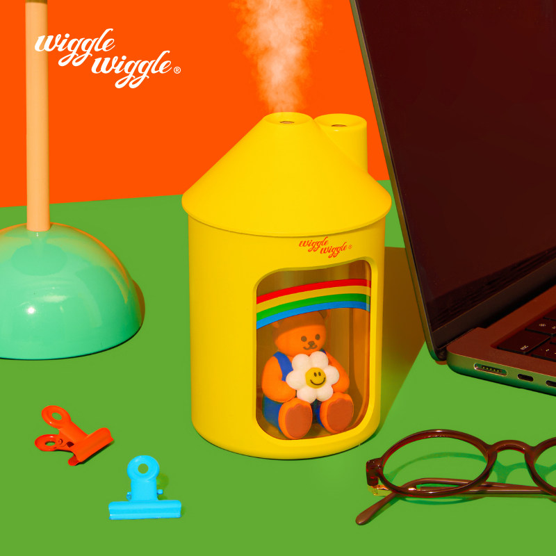 wigglewiggle公仔加湿器小型迷你便携式桌面办公室usb加湿器宿舍,3C数码配件,USB加湿器,淘宝优惠券,粉丝福利购,淘宝优惠卷