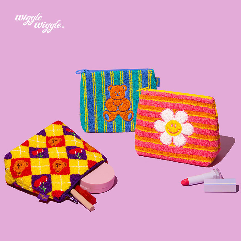 wiggle wiggle化妆包柔软便携大容量手拿包女2025新款旅行洗漱包,户外/登山/野营/旅行用品,洗漱包/化妆包,淘宝优惠券,粉丝福利购,淘宝优惠卷