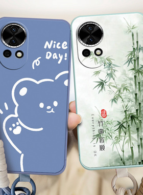 适用于华为nova12pro手机壳化为Noval2pro个性Hwn0va12pro情侣nova12pr0可爱ADA-AL00卡通男女Novα12pro防摔