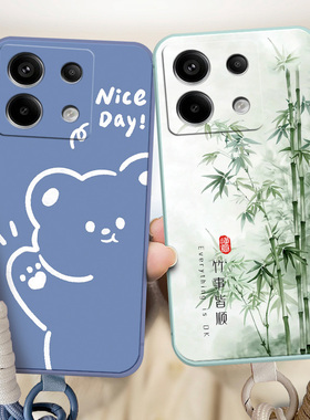 适用于红米note13pro手机壳2312DRA50C潮男女miuinote13pr0全包边hongmiN0te13pro个性Hmnotel3pro小清新卡通