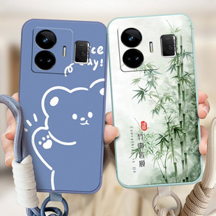 适用于realmegt3手机壳真我 gt3卡通RMX3709情侣ralmegt3全包边RMX37o9软硅胶Reaimegt3小清新真我gt3潮男女