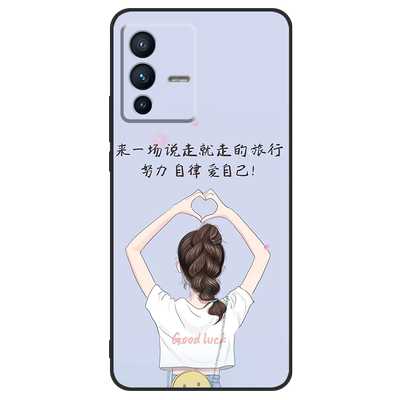 适用于vivos12pro手机壳vivosl2pro软硅胶V2163A个性vioS12pro情侣vlovs12pro卡通vovis12pro可爱vlvoS12pro
